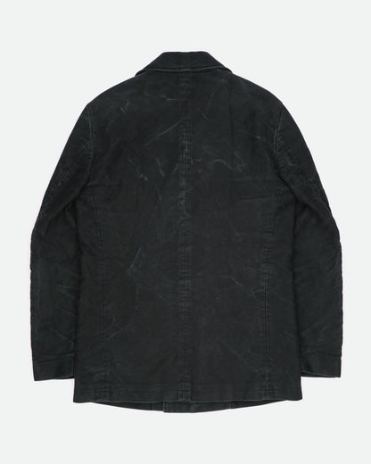 Helmut Lang 1990s Faded Peacoat