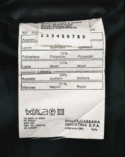 Dolce & Gabbana AW07 Multi-Pocket Bomber Jacket