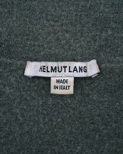 Helmut Lang 2000s Cutout Mockneck Longsleeve