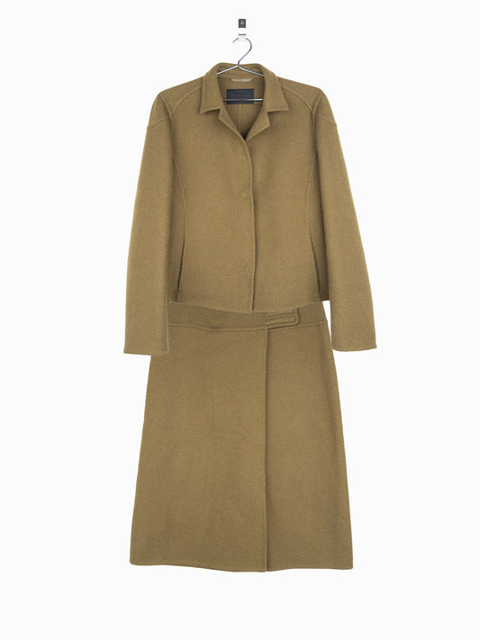 Prada AW99 Blazer and Skirt Business Set