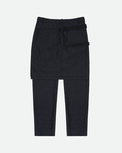 Dries van Noten AW15 Pinstripe Bondage Skirt Pants