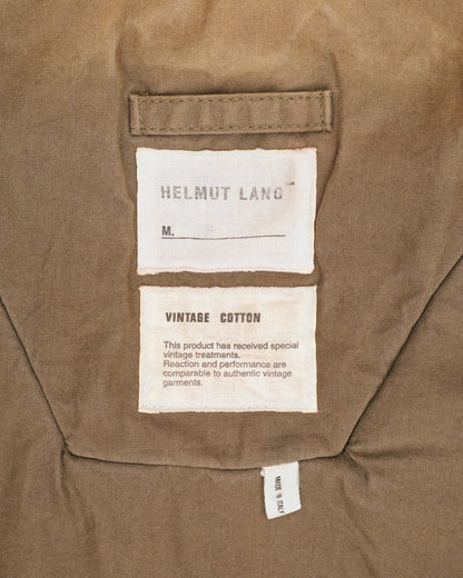 Helmut Lang AW99 Padded Military Parka Jacket