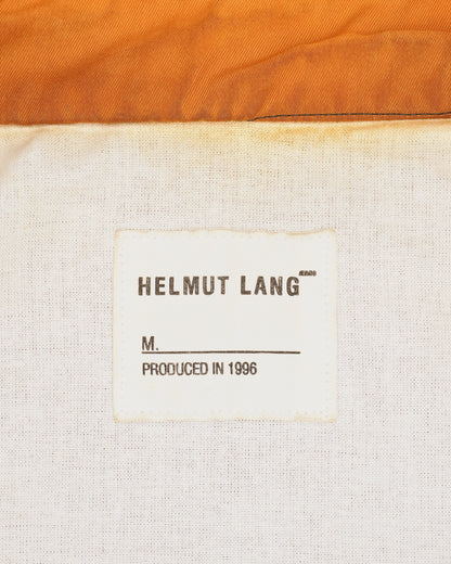 Helmut Lang SS96 Orange MA-1 Moto Jacket