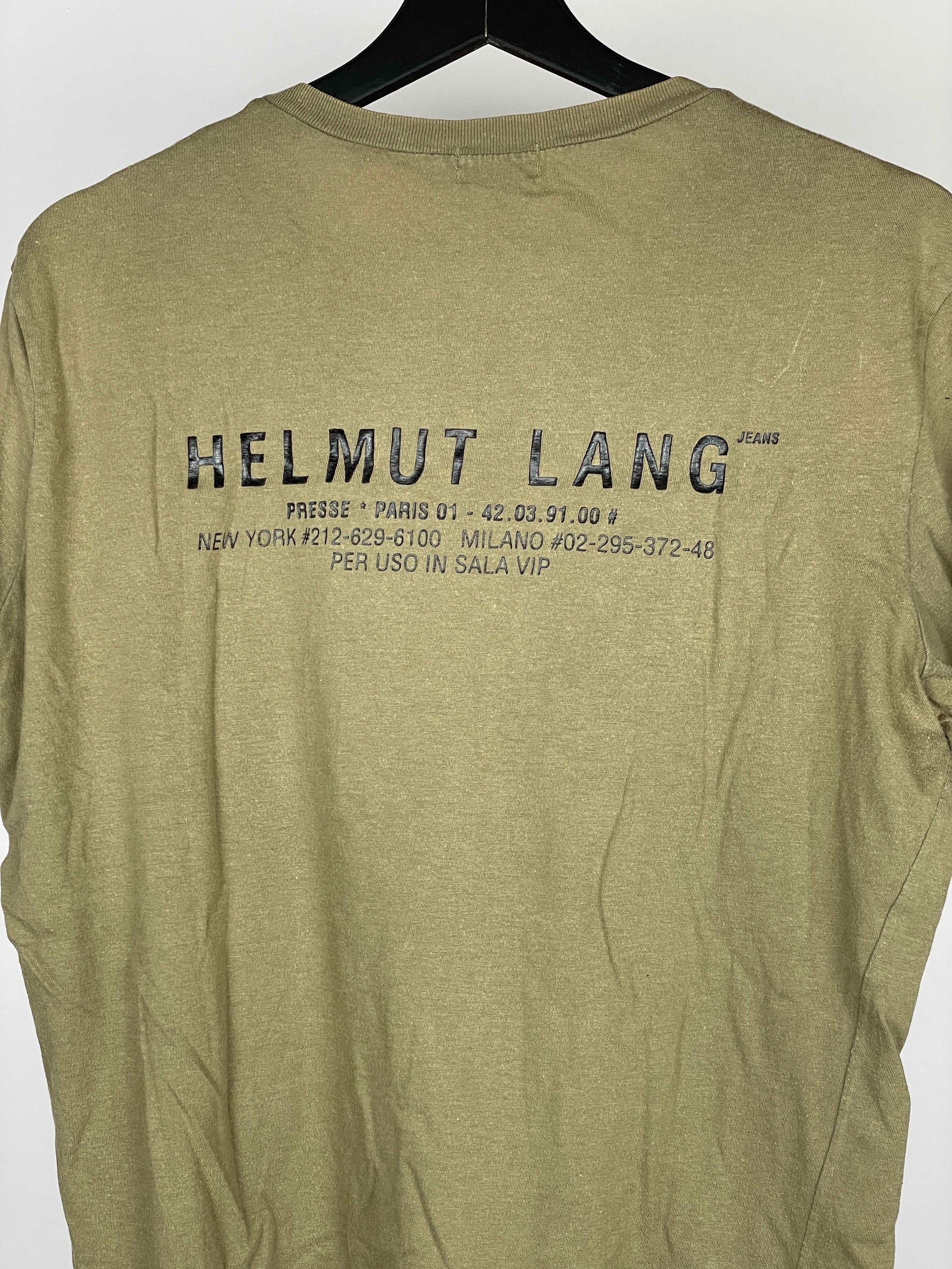 Helmut Lang 1996 Presse Tee