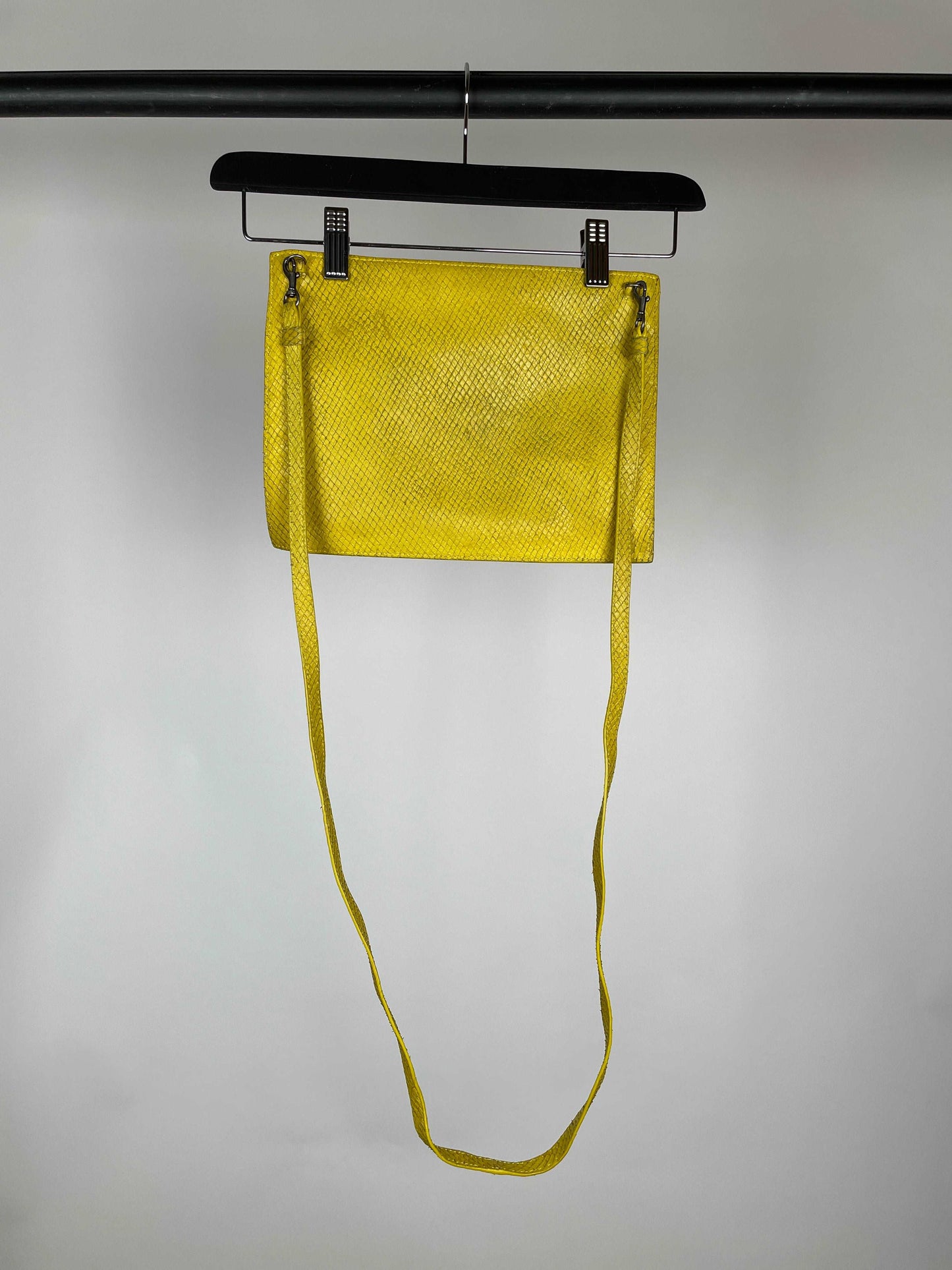 Helmut Lang Sample Fish Scale Shoulder- / Handbag