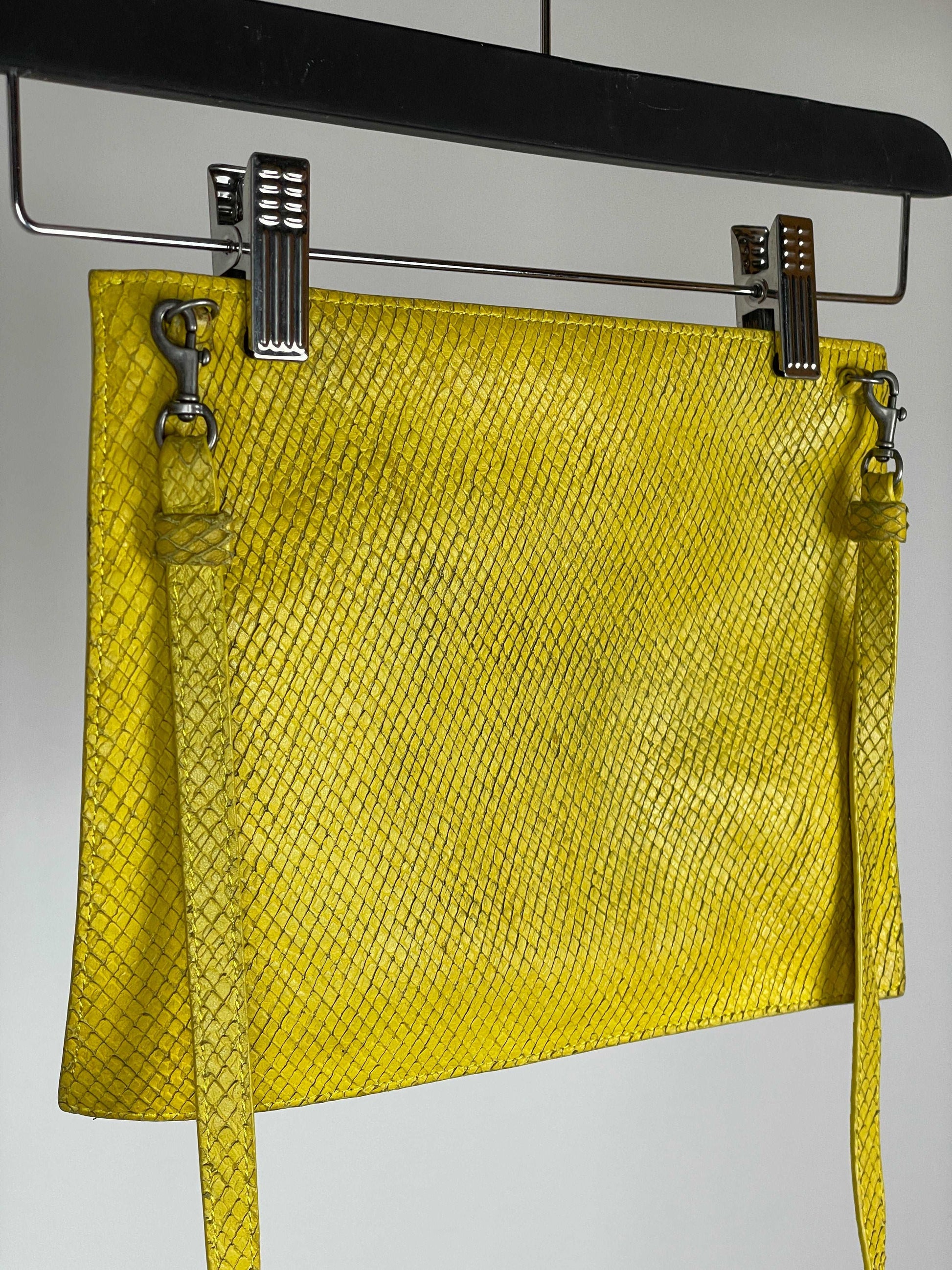 Helmut Lang Sample Fish Scale Shoulder- / Handbag