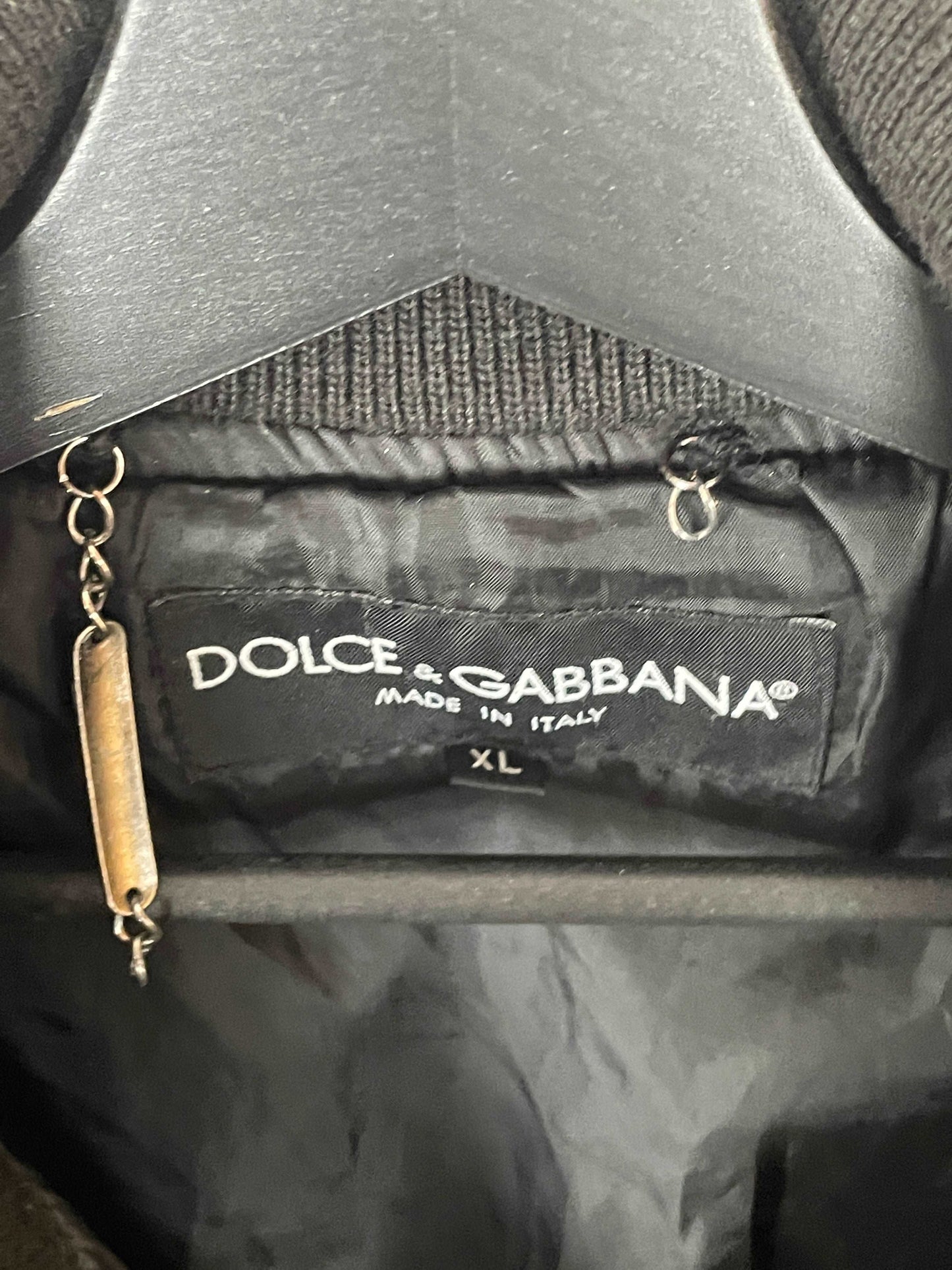 Dolce & Gabbana FW07 Black Multi-Zipper Bomber Jacket