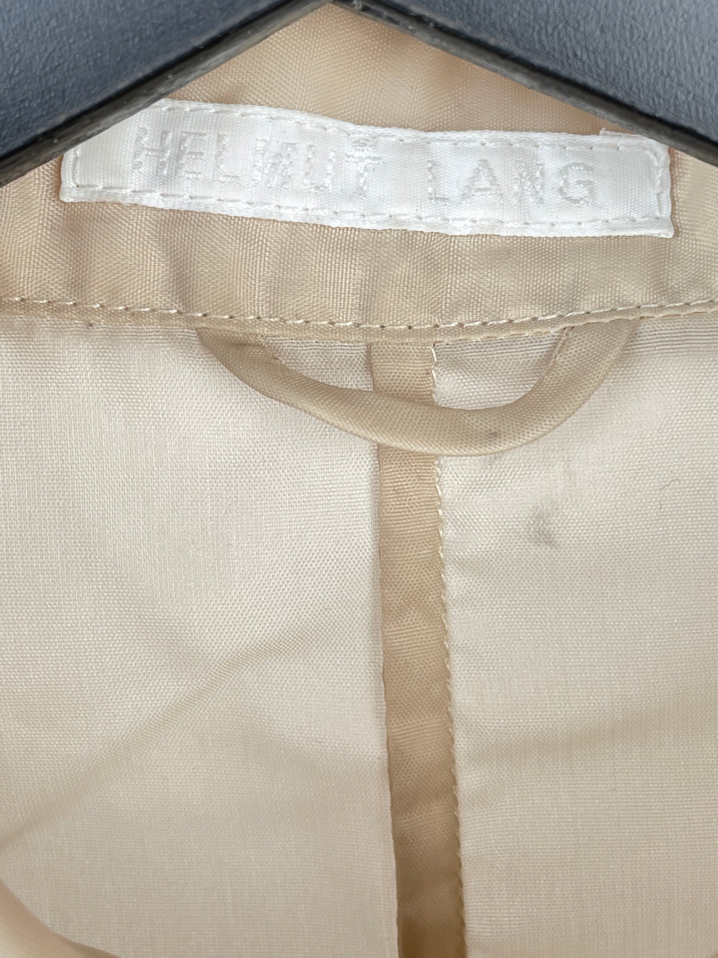 Helmut Lang SS97 Satin-Stripe Shirt Jacket