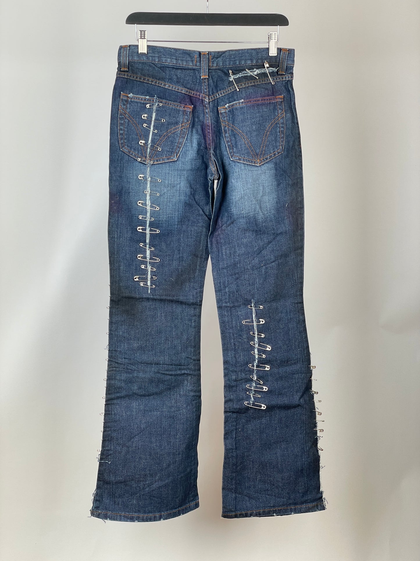Dolce & Gabbana SS01 Safety Pin Denim Jeans
