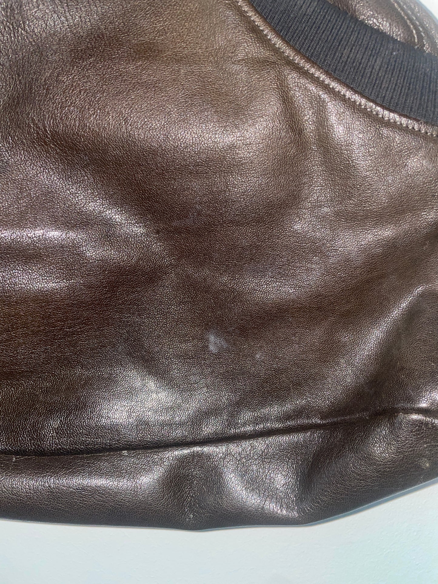 Jean Paul Gaultier 90s Leather Cargo Bomber Bag