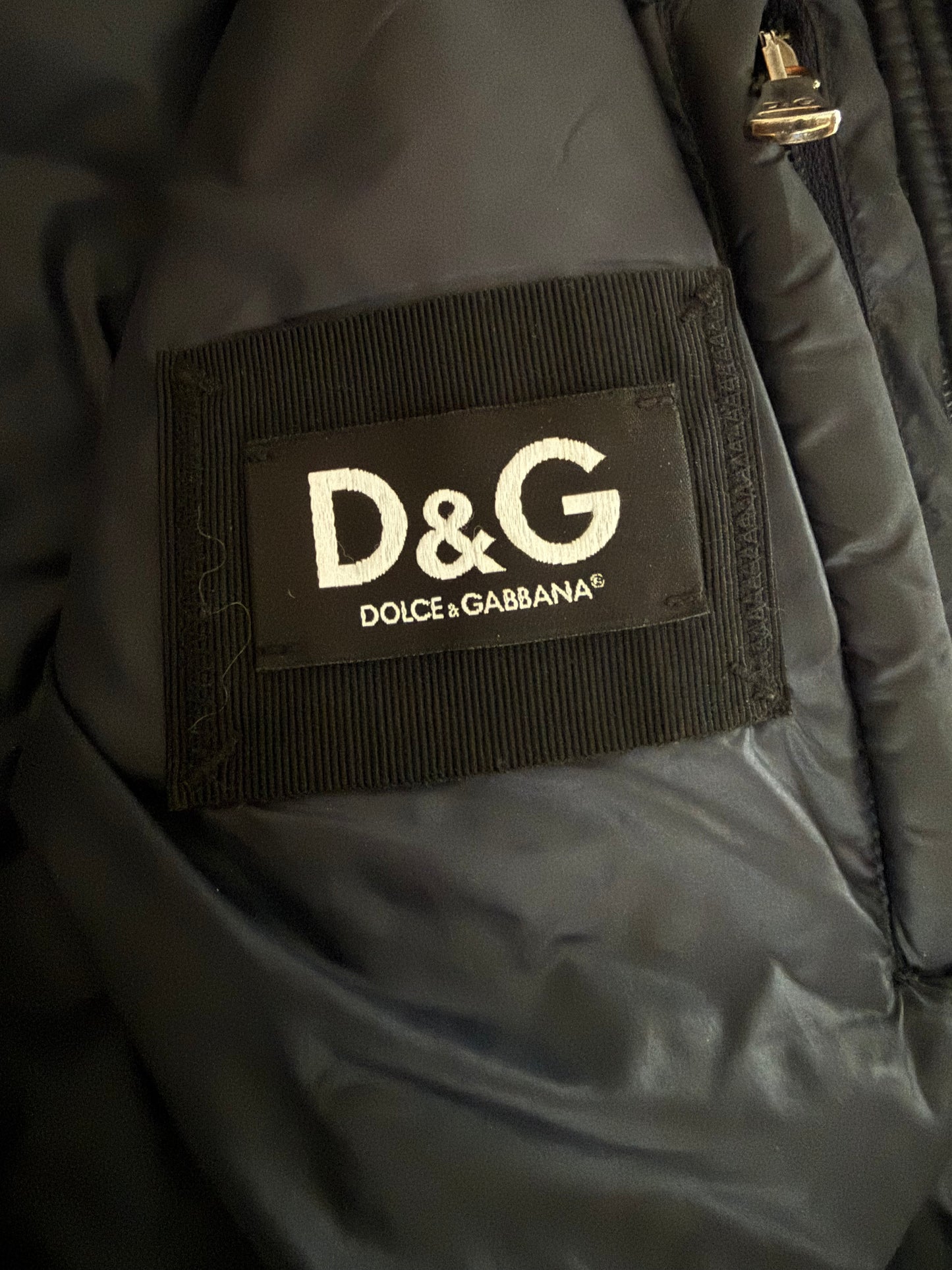 Dolce & Gabbana AW04 Biker Puffer Jacket