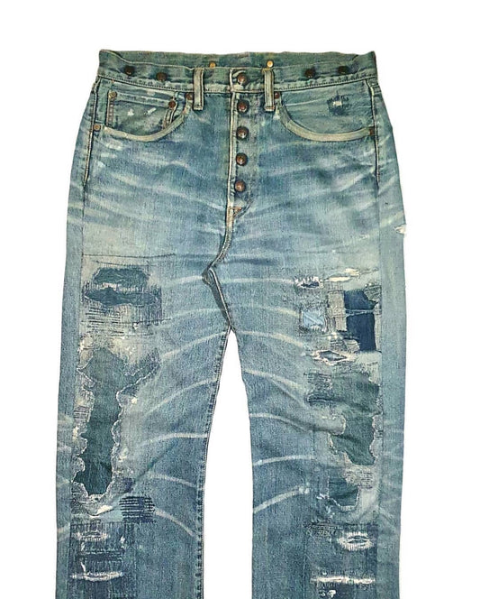 Kapital Boro Patchwork Jeans