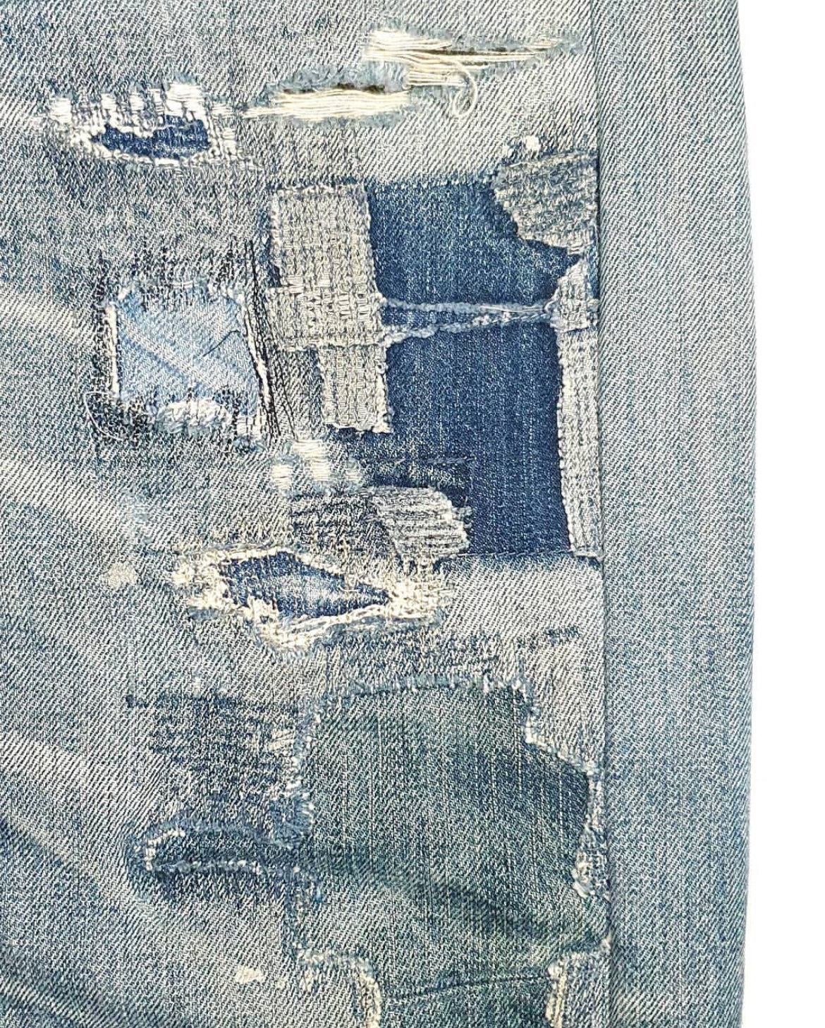 Kapital Boro Patchwork Jeans