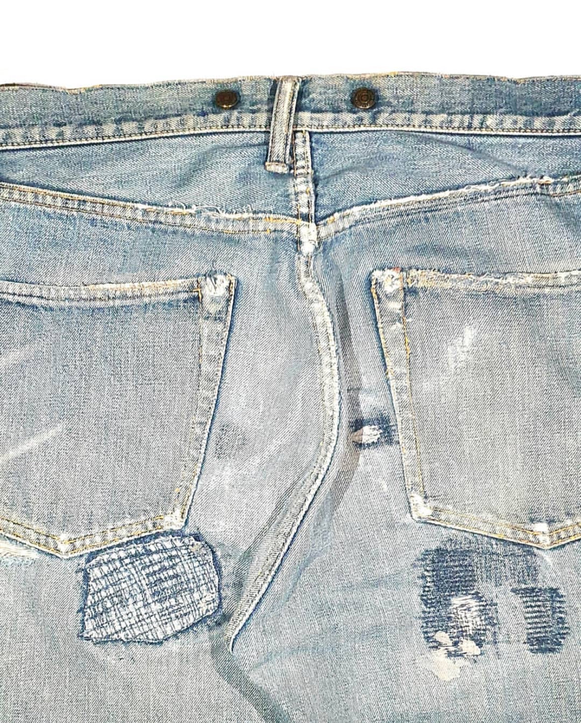 Kapital Boro Patchwork Jeans