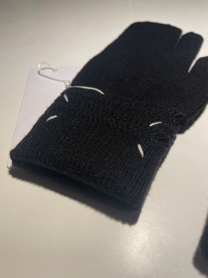 Maison Margiela Tabi Mitten Knit Gloves