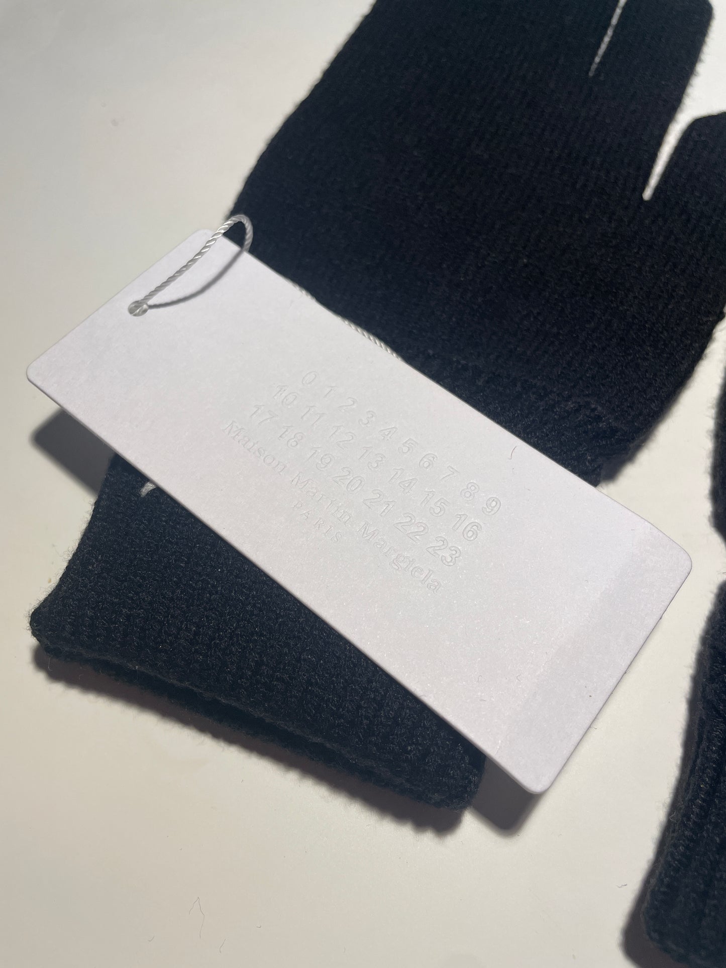 Maison Margiela Tabi Mitten Knit Gloves