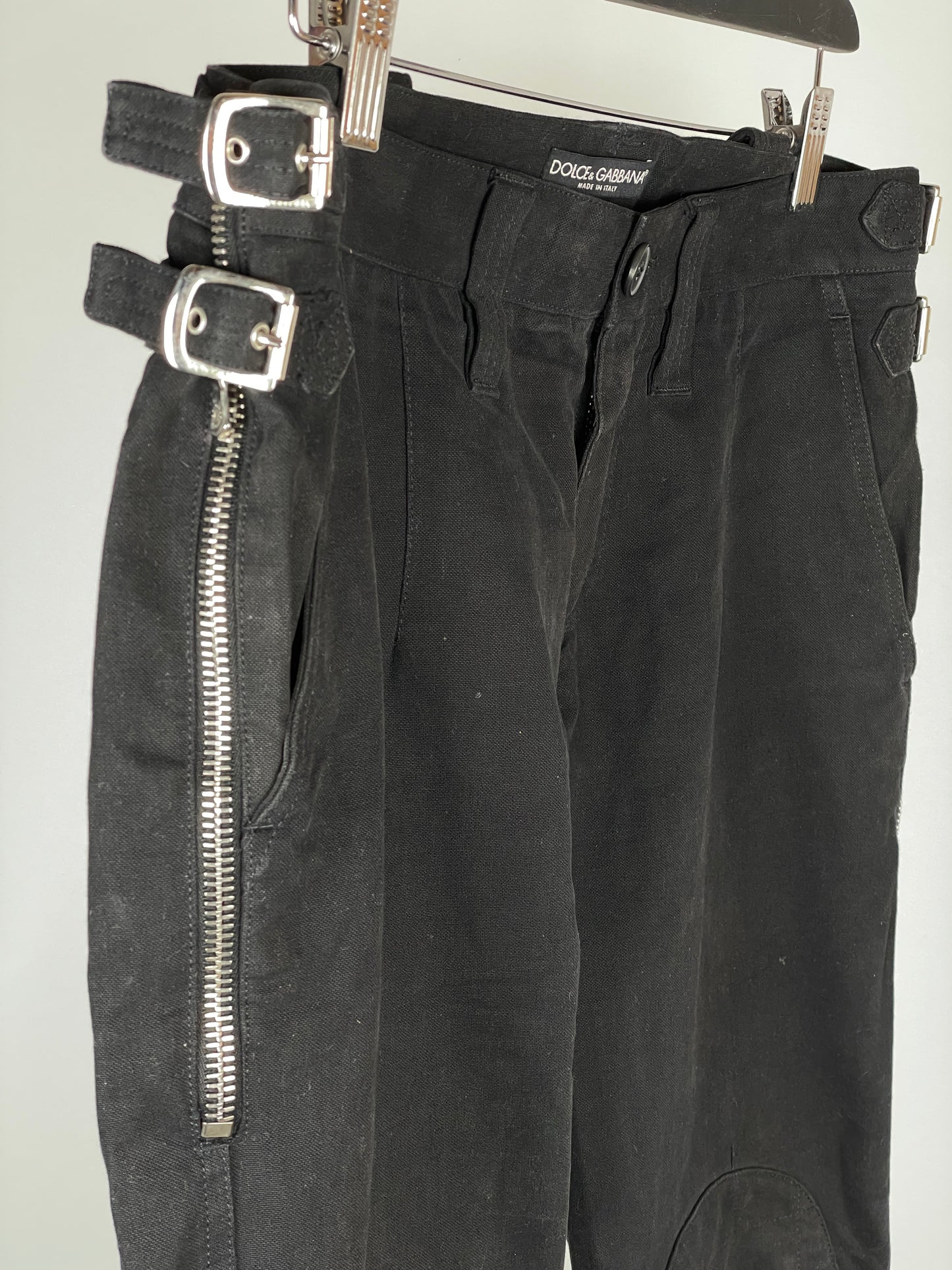Dolce & Gabbana Zipper Cargo Black