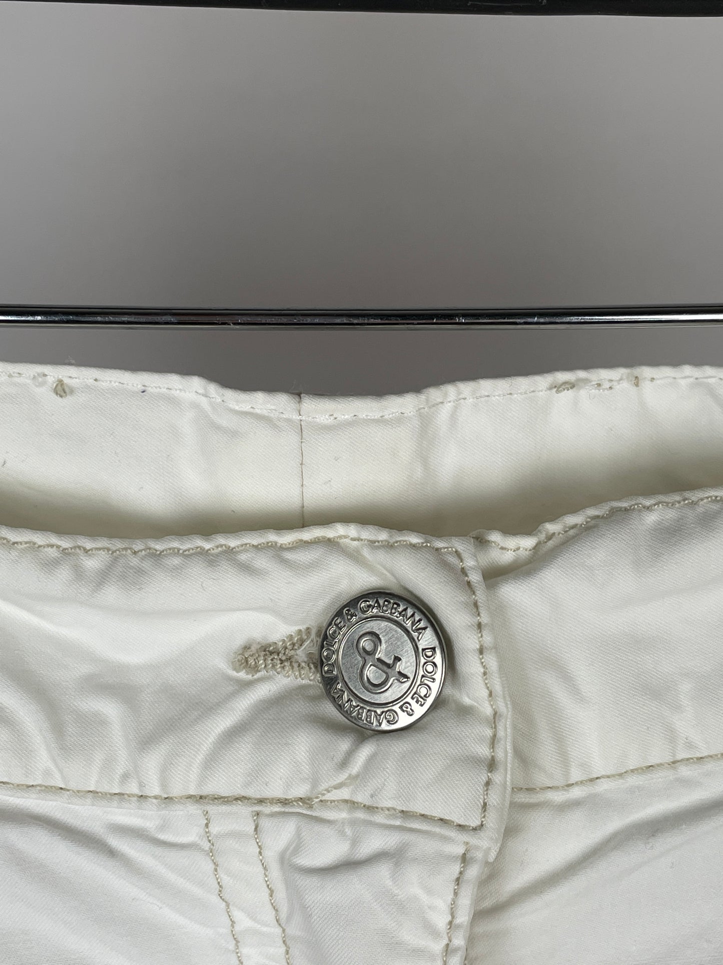 Dolce & Gabbana Cargo Pants White