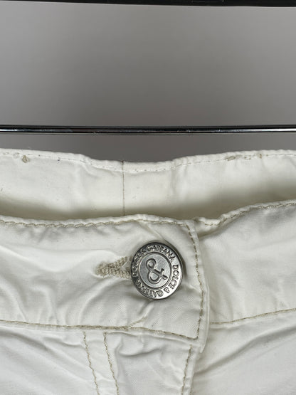 Dolce & Gabbana Cargo Pants White