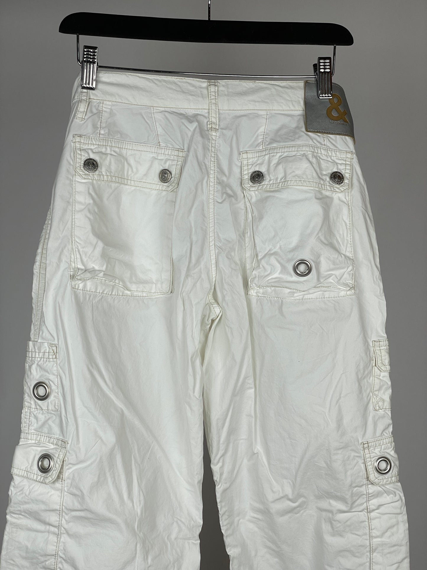 Dolce & Gabbana Cargo Pants White