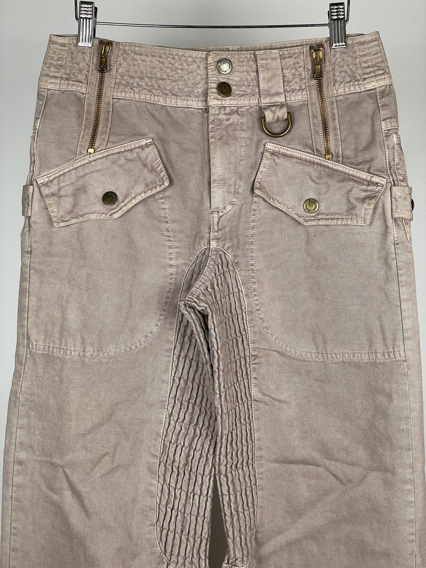 Dolce & Gabbana Horse Rider Cargo Pants Beige