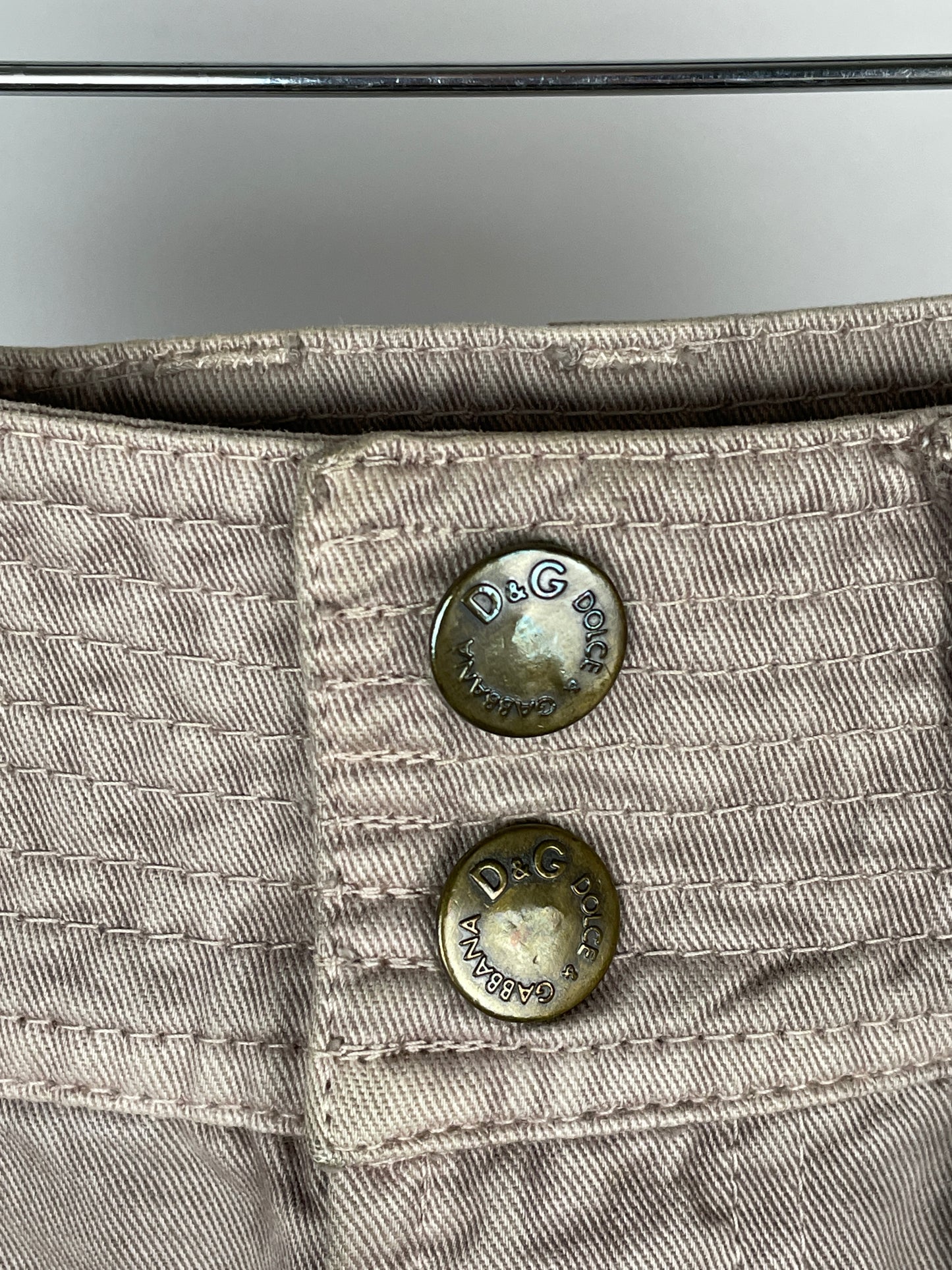 Dolce & Gabbana Horse Rider Cargo Pants Beige