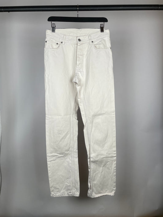 Helmut Lang Denim Jeans White