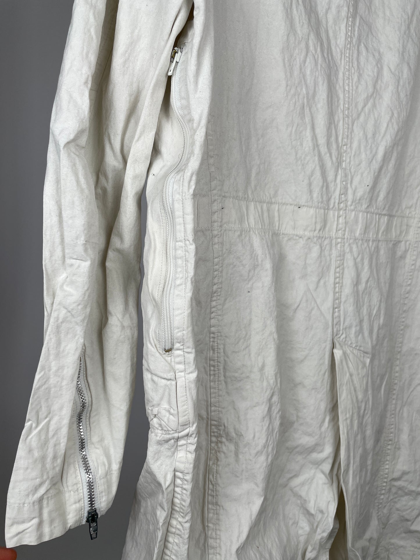 Helmut Lang Astro Coat White