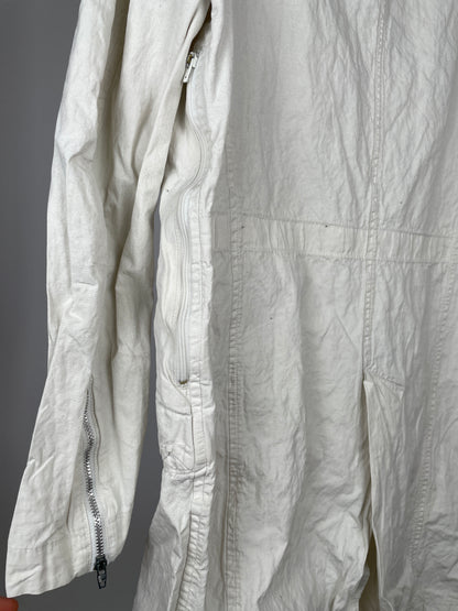 Helmut Lang Astro Coat White