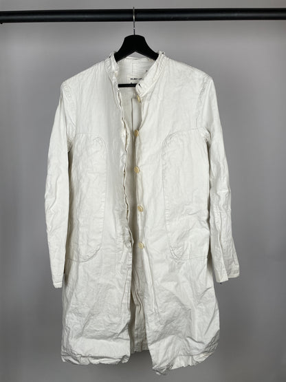 Helmut Lang Astro Coat White