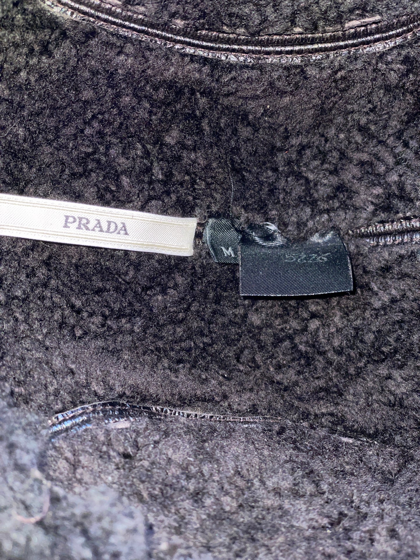 Prada AW03 Leather Fur Ushanka Trapper Hat