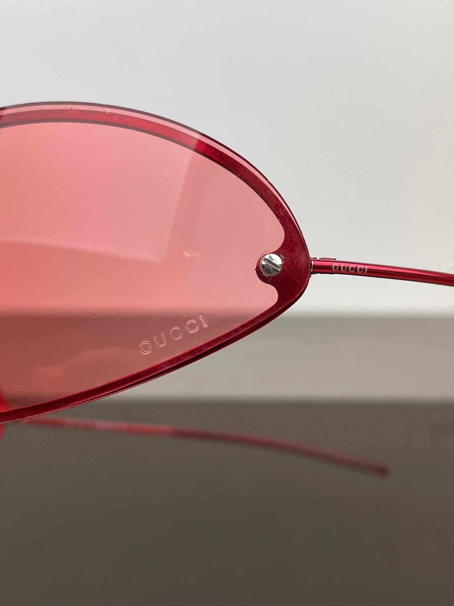 Gucci by Tom Ford SS01 GG1658 Wrap Shield Sunglasses