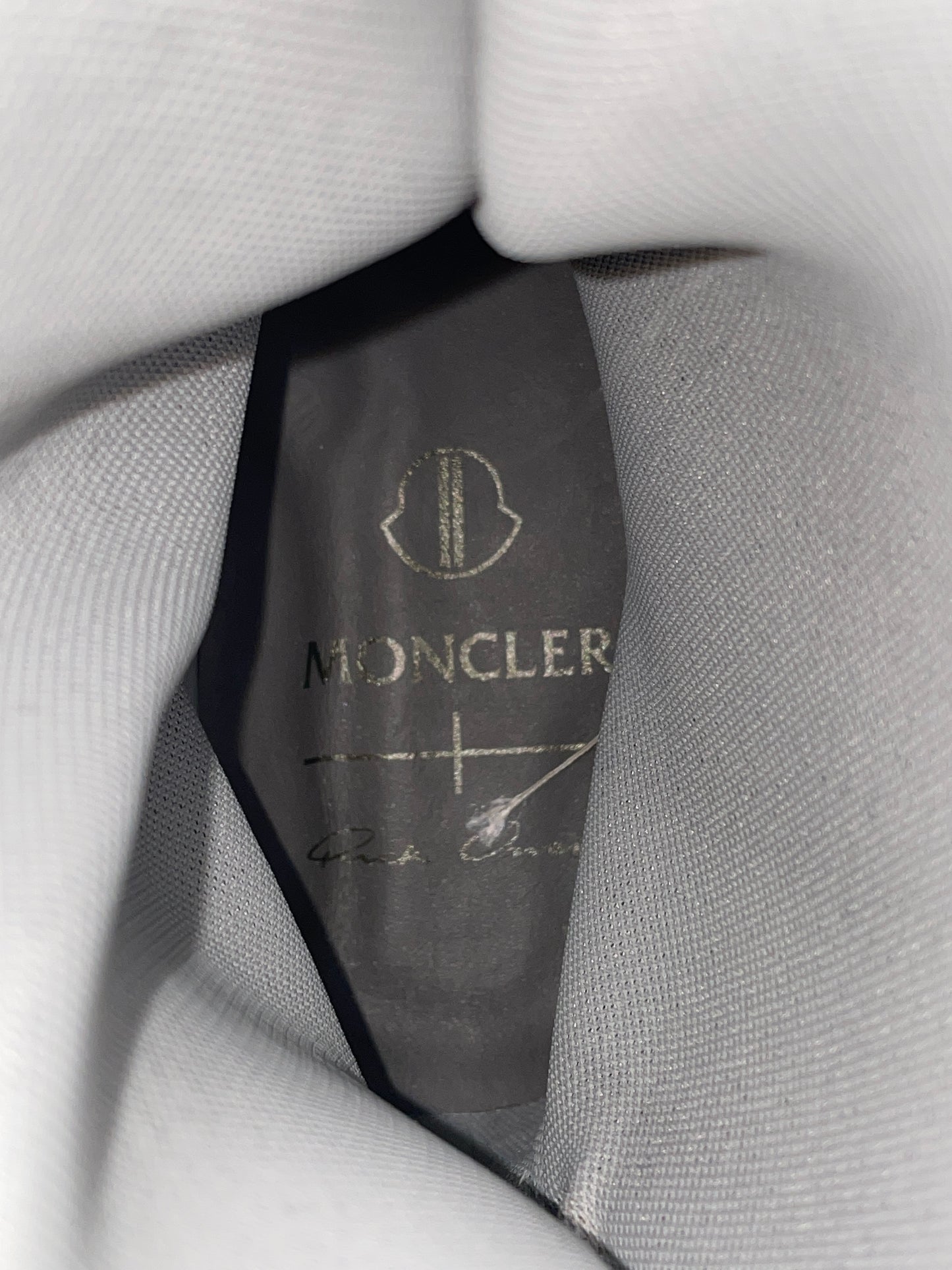 Rick Owens x Moncler AW23 'Luxor' Big Rock Fur Boots