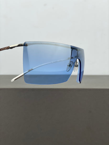 Gucci by Tom Ford 2000s ‘GG2681S‘ Wrap Mask Shield Sunglasses