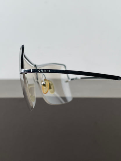 Gucci by Tom Ford 2000s GG2683/S Wrap Mask Shield Sunglasses