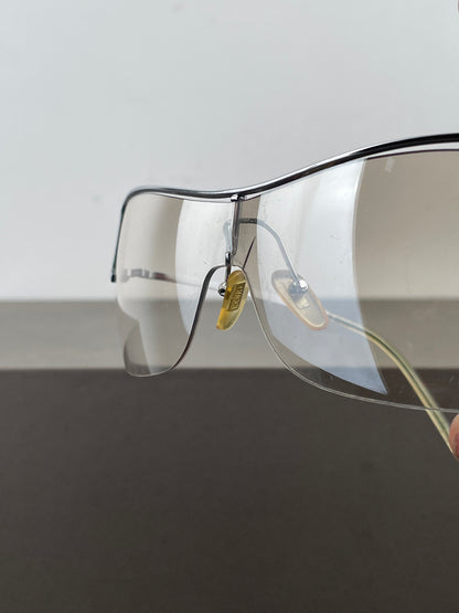 Gucci by Tom Ford 2000s GG2683/S Wrap Mask Shield Sunglasses