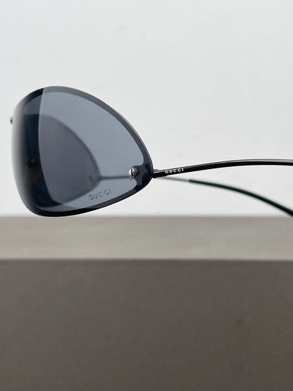 Gucci by Tom Ford SS01 GG1658 Wrap Shield Sunglasses