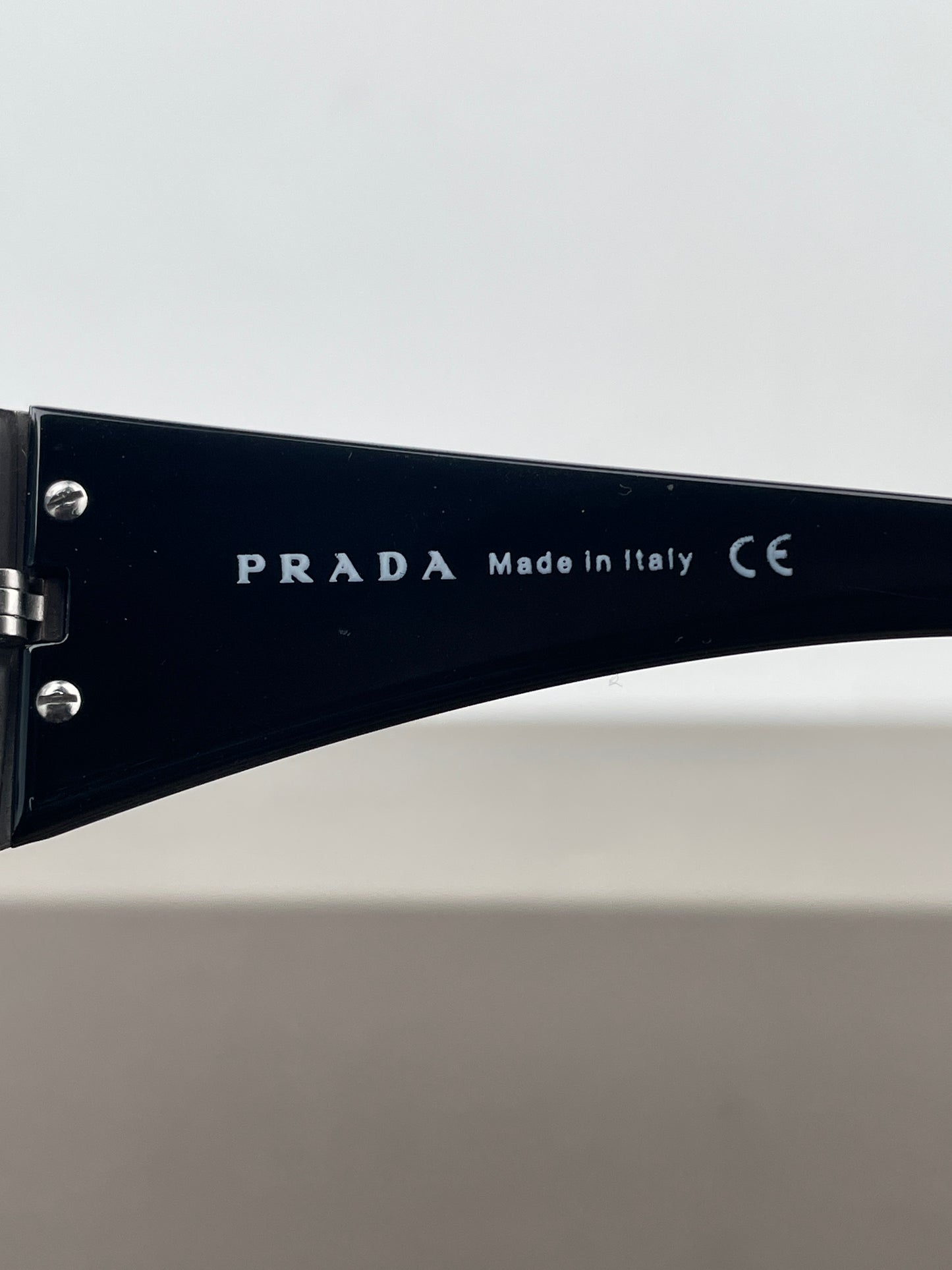 Prada SS04 ‘SPR04I’ Wrap Mask Shield Sunglasses