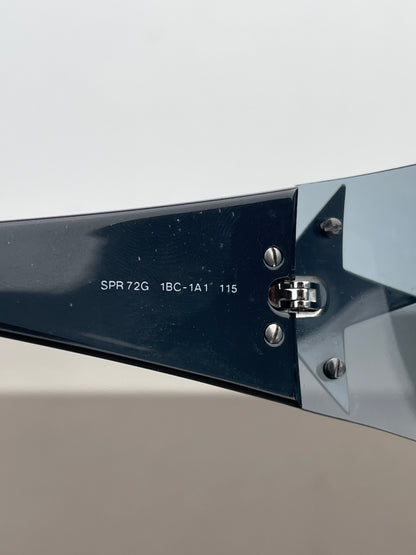 Prada SS04 ‘SPR72G’ Star Wrap Mask Shield Sunglasses