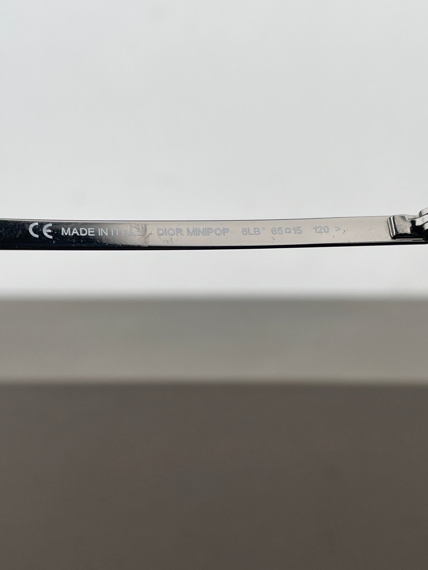 Dior by Galliano 2000s ‘Minipop’ Rimless Sunglasses