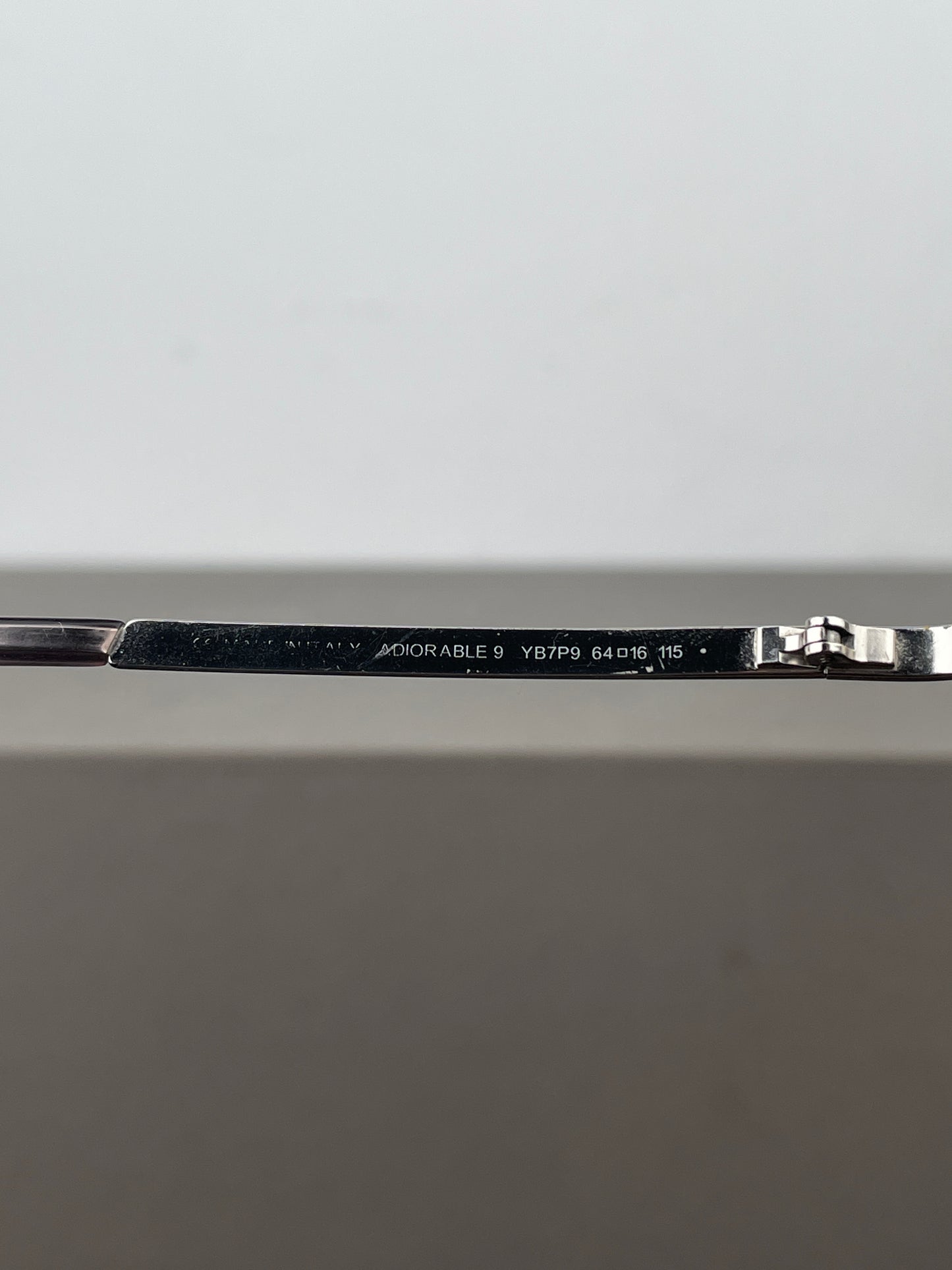 Dior by Galliano 2000s ‘Adiorable 9’ Rimless Sunglasses