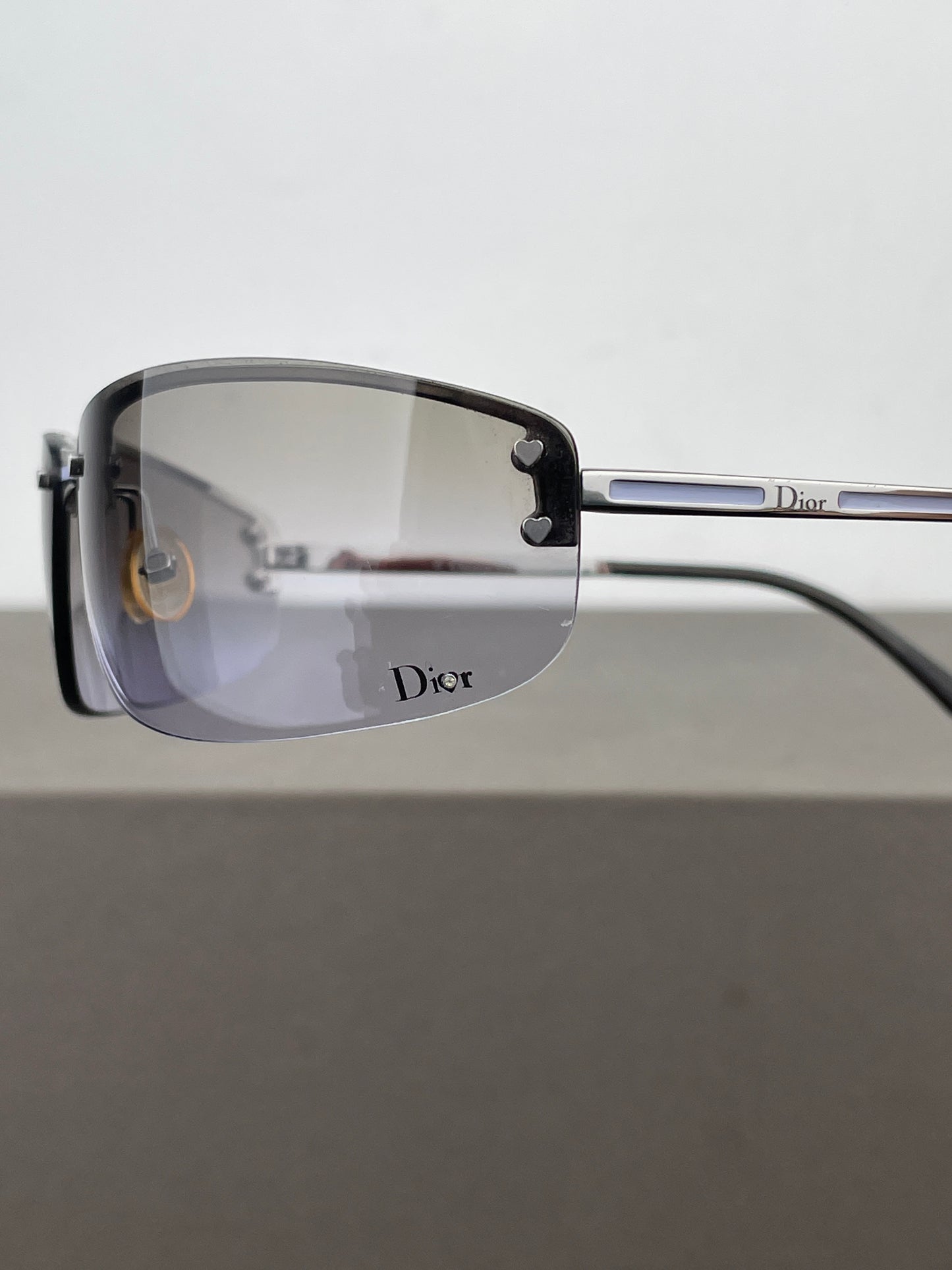 Dior by Galliano 2000s 'Diorcharm 2' Rimless Sunglasses