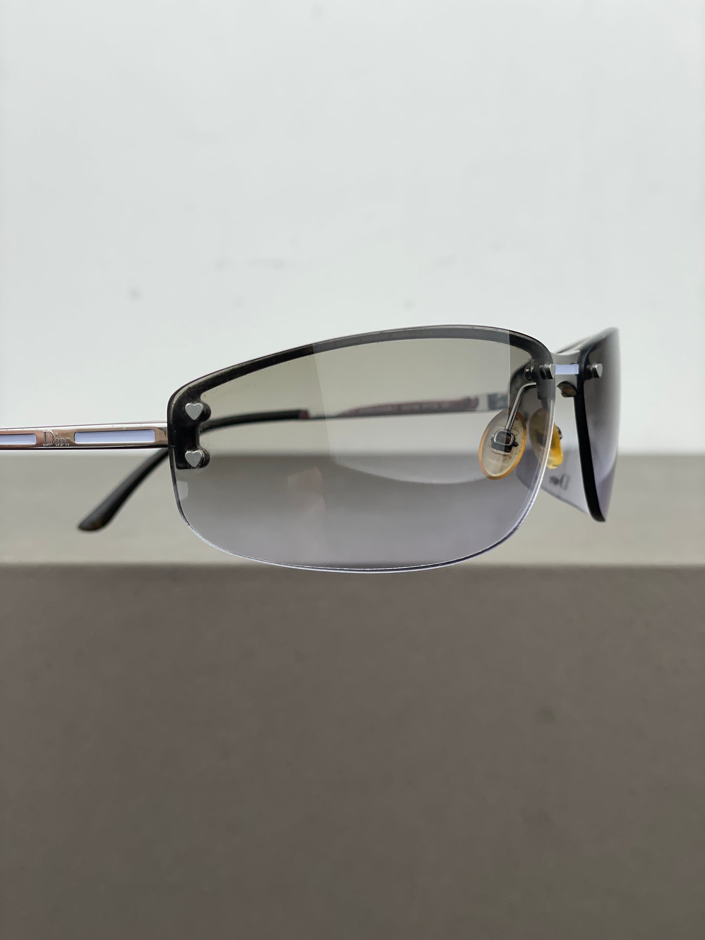 Dior by Galliano 2000s 'Diorcharm 2' Rimless Sunglasses