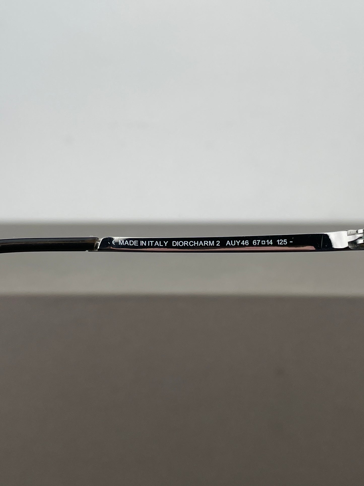 Dior by Galliano 2000s 'Diorcharm 2' Rimless Sunglasses