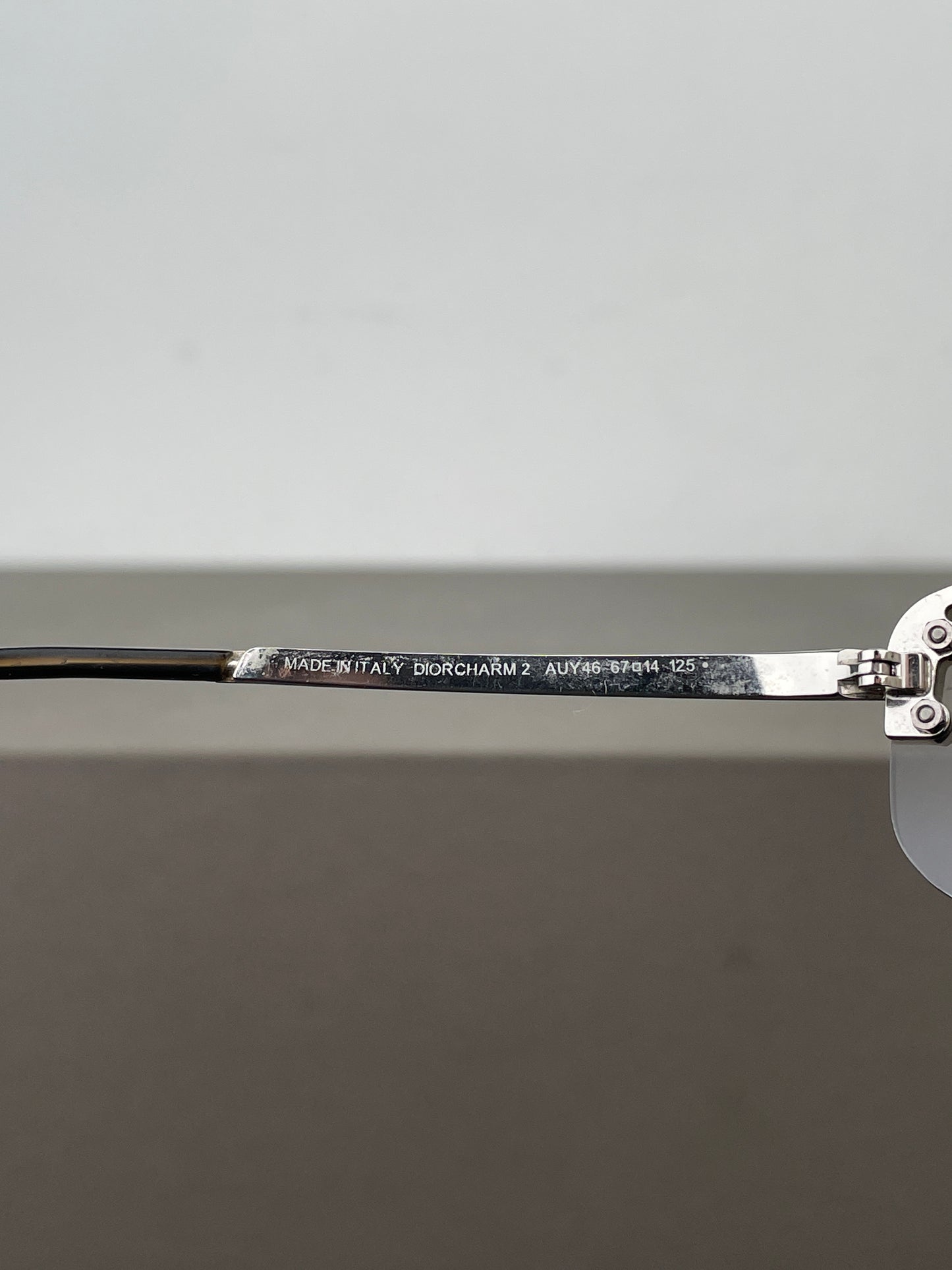 Dior by Galliano 2000s ‘Diorcharm 2’ Rimless Sunglasses