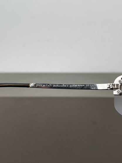 Dior by Galliano 2000s ‘Diorcharm 2’ Rimless Sunglasses