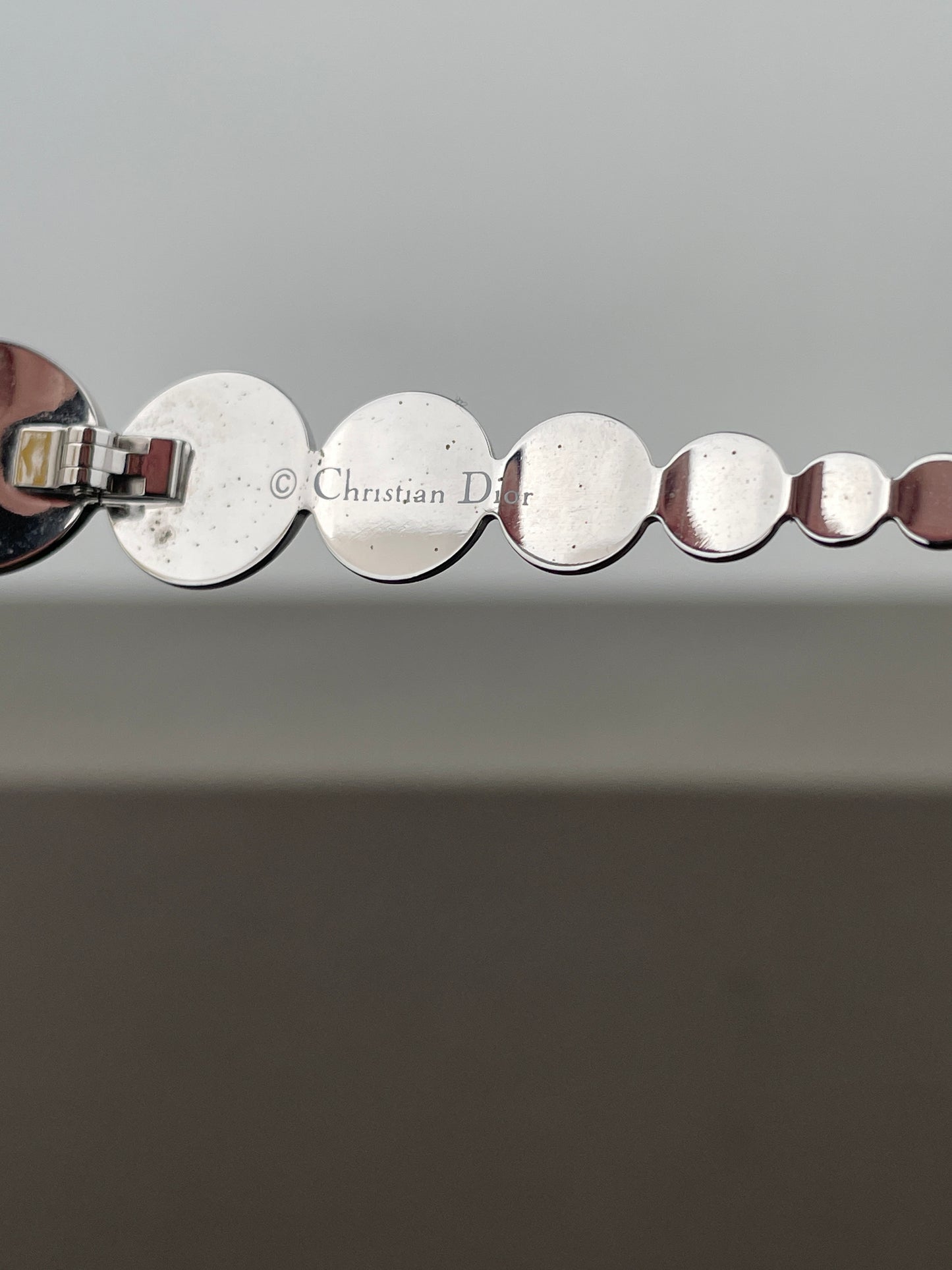 Dior by Galliano SS04 ‘Millenium’ Ruthenium Wrap Mask Shield Sunglasses