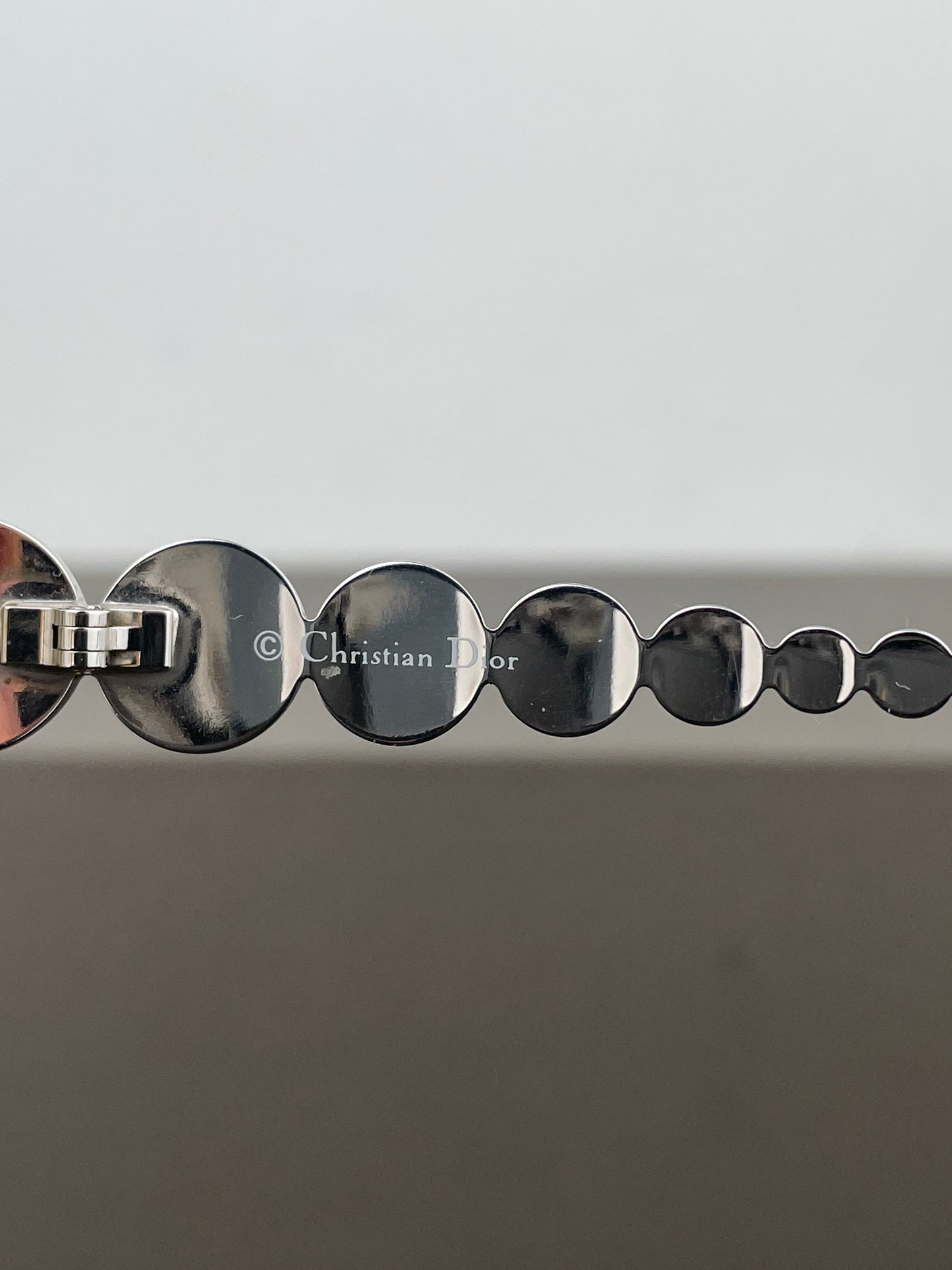 Dior by Galliano SS04 ‘Millenium’ Ruthenium Wrap Mask Shield Sunglasses