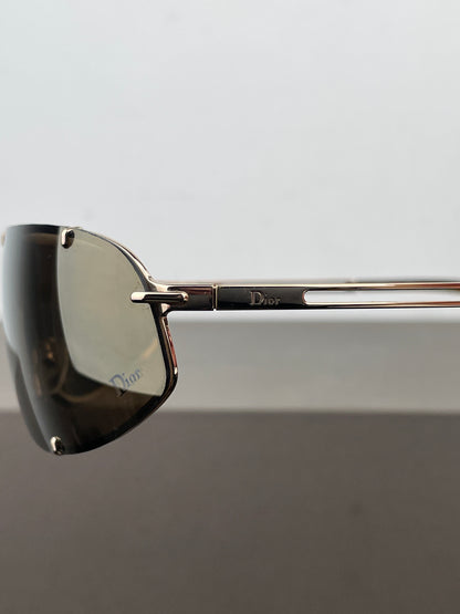 Dior by Galliano AW00 ‘Cossack’ Wrap Mask Shield Sunglasses