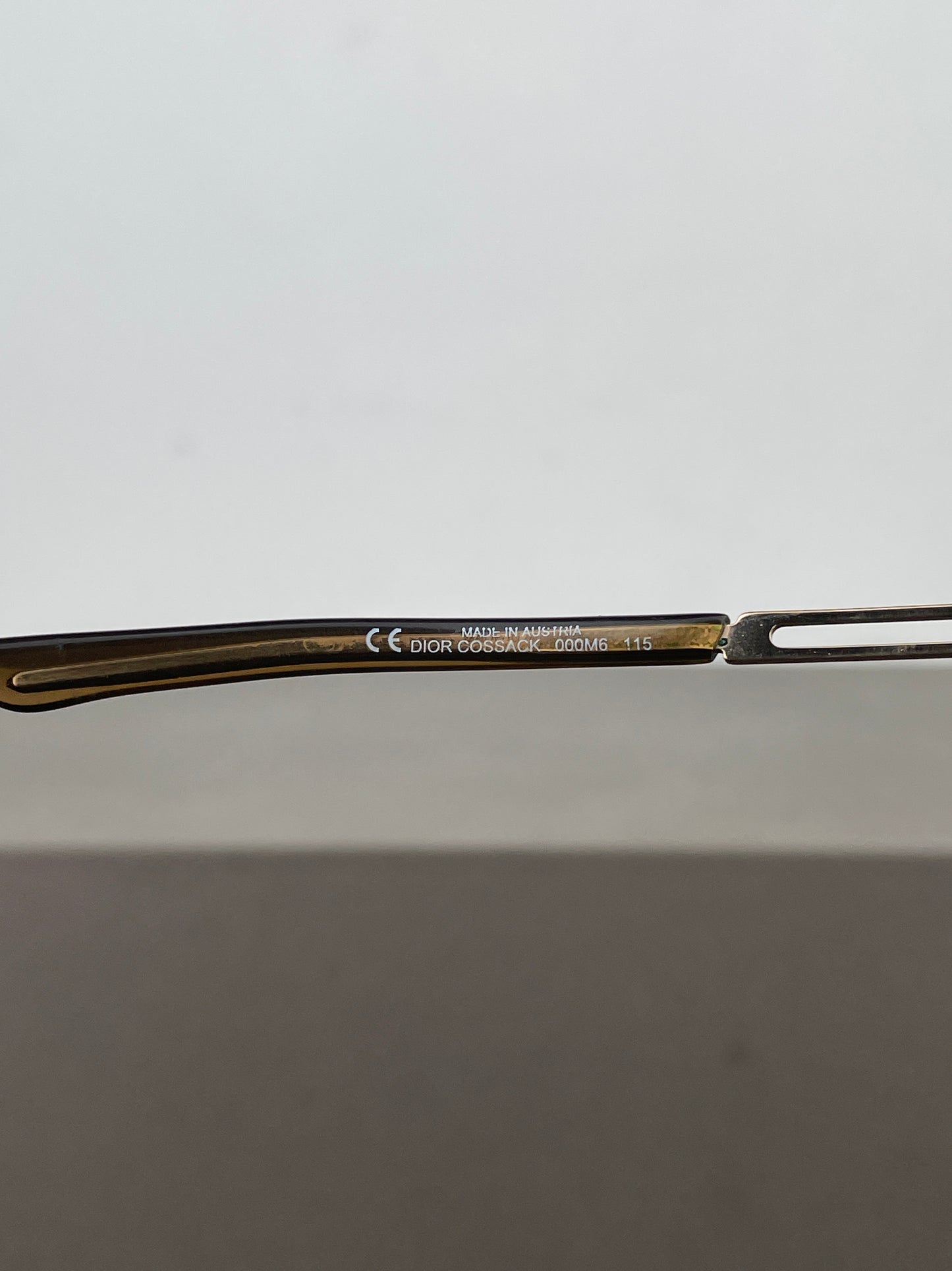 Dior by Galliano AW00 ‘Cossack’ Wrap Mask Shield Sunglasses